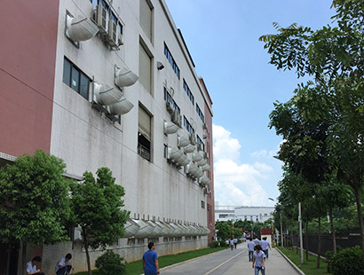精密五金電子廠環(huán)?？照{(diào)長盈精密案例